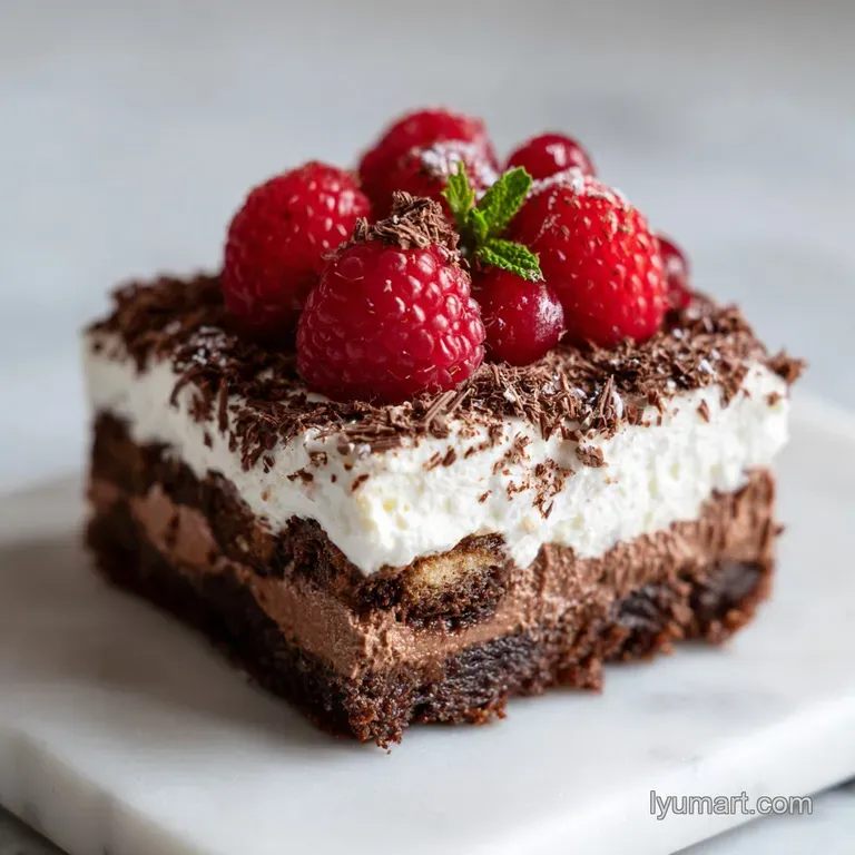 No Bake Dessert Lasagna: Creamy and Rich