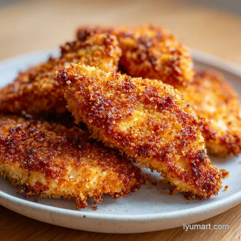 Parmesan Crusted Chicken: Longhorn Copycat