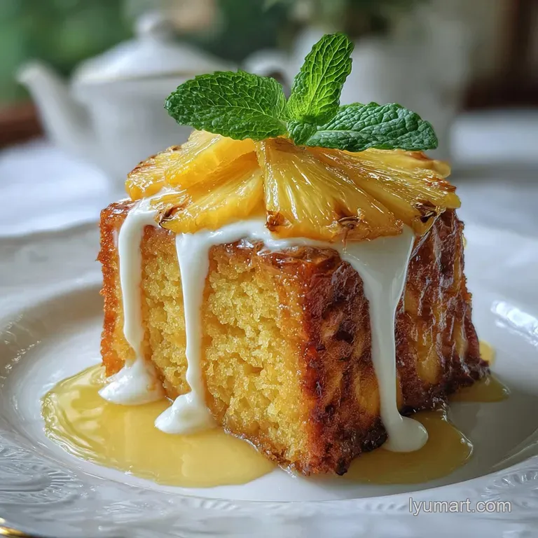 Pineapple Cake Recipe: Moist & Tender