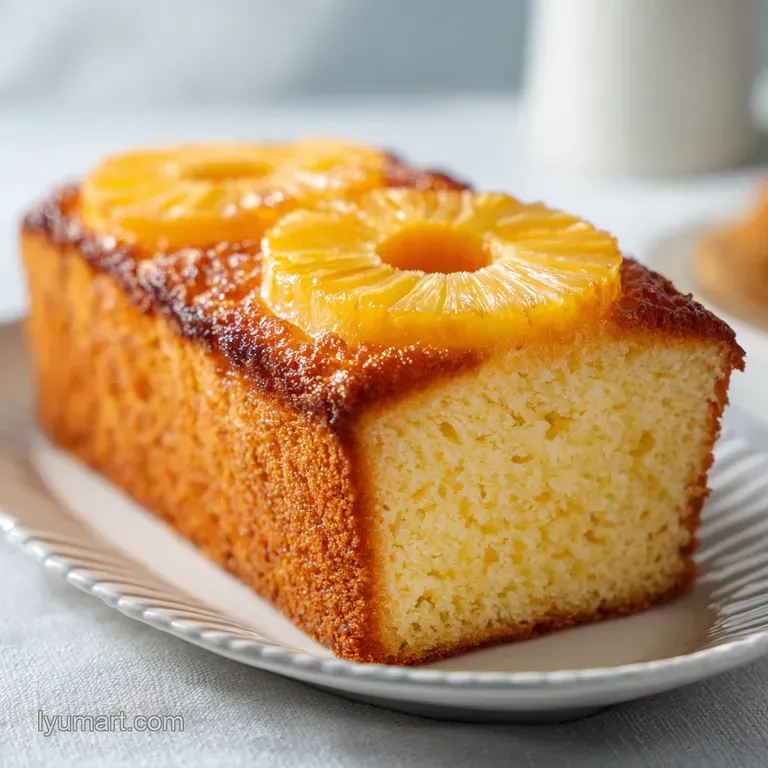 Pineapple Cream Cheese Pound Cake: Velvety and Tropical