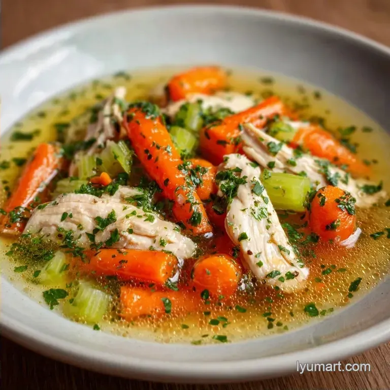 Quick Chicken Summer Soup: Bright and Zesty