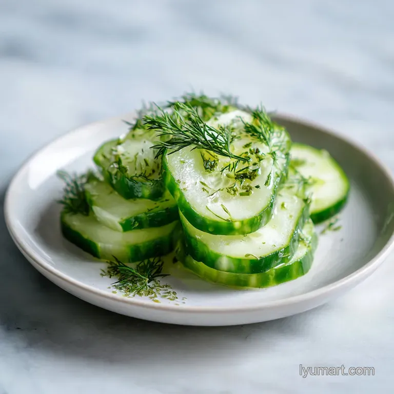 Refrigerator Dill Pickles Recipe