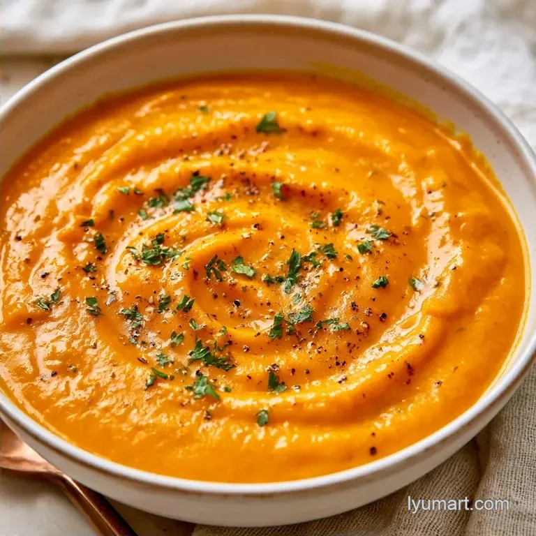 Healthy Roasted Pumpkin Soup Recipe