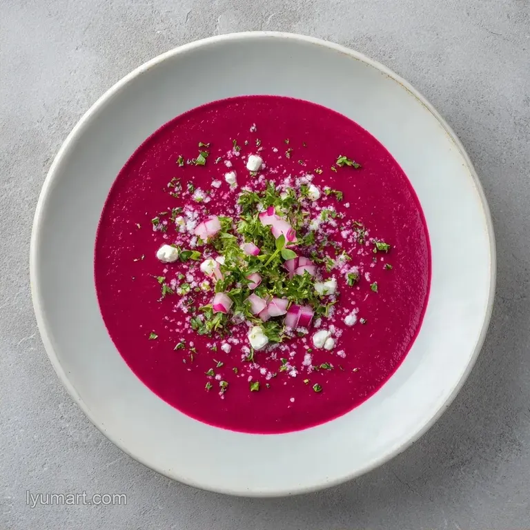 Russian Summer Beet Soup: Tangy and Refreshing