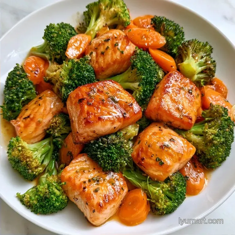 Healthy Salmon Vegetable Packets