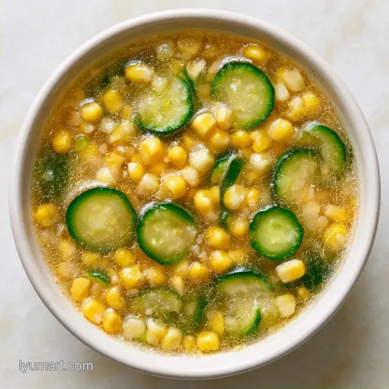 Simple Light Summer Soup: Garden Fresh Flavors