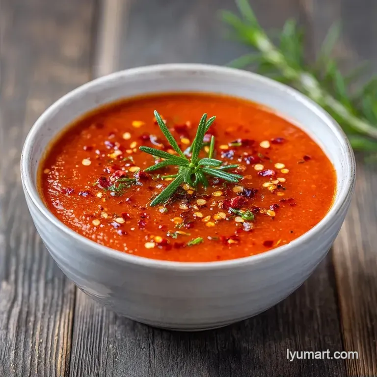 Spiced Summer Tomato Soup: Velvety and Zesty