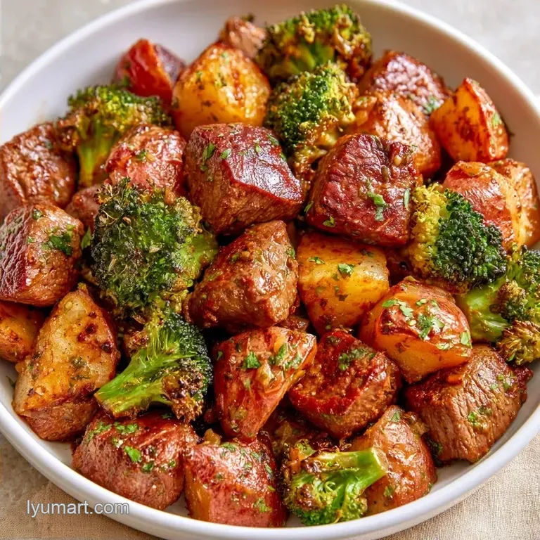 Quick-Sear Steak and Potatoes Foil Packets