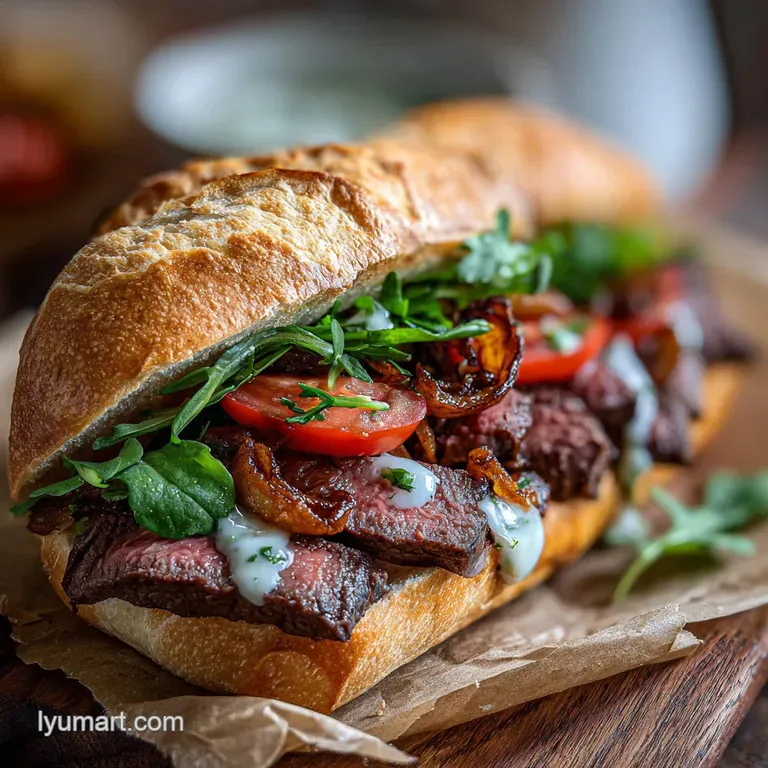 Steak Sandwich Recipe