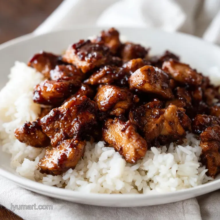 Teriyaki Chicken and Rice Casserole: Savory and Sticky