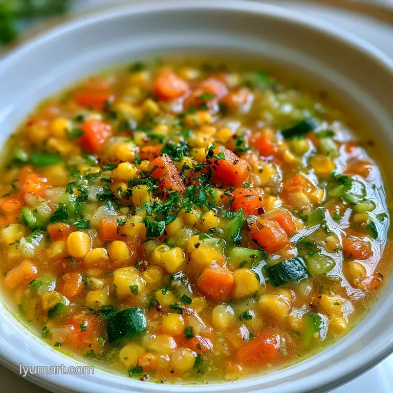 Vegetarian Summer Soup: Fresh and Budget-Friendly